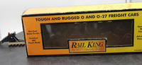 MTH 30-78034 RailKing Santa Fe Modern Reefer Car O Scale Used Excellent
