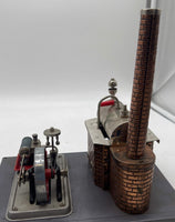 Wilesco Steam boiler & engine toy model made in Germany vintage Collectable AS IS Used Excellent No Box