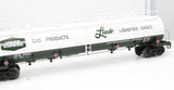 MTH Premier 20-96231 Union Carbide 20K Gallon 4-Compartment Tank Car O SCALE Like New