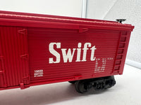 Lionel 6-19555 SWIFT 40' WOOD-SIDED STD O REEFER - RED #5839 O SCALE Like New