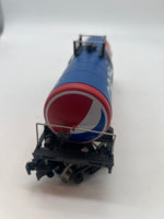 Menards Pepsi Modern Tank Car O SCALE Used Excellent No Box