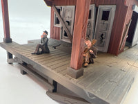 Lionel 6-14161 Smoking Hobo Shack O SCALE Used Damaged Box as is missing axe