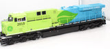 MTH Premier 20-20506-1 GE Hybrid Evolution ES44AC Diesel Engine with Proto-Sound 3.0 Hi-Rail Wheels O SCALE Like New