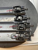 Lionel 6-19131, 6-19132, 6-19133, 6-19134 Lackawanna Passenger Cars (Set of 4) O Scale Used Excellent