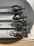 Lionel 6-19131, 6-19132, 6-19133, 6-19134 Lackawanna Passenger Cars (Set of 4) O Scale Used Excellent