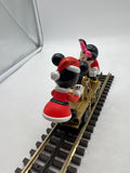 Lionel 6-18433 Mickey and Minnie Christmas handcar O SCALE Like New