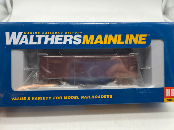 Walthers 910-40800 undecorated 40' rebuilt steel boxcar HO SCALE NEW