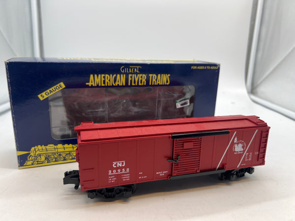 Lionel American Flyer AF 6-48366 Jersey Central Boxcar S SCALE Like New