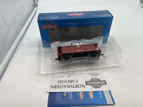 Athearn RND74274 Pennsylvania Railroad PRR 2 window caboose 477714 HO SCALE NEW