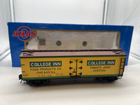 Atlas 8116-2 Steam Era Classics College Inn 40' Woodside Reefer 3 Rail O SCALE Used Excellent
