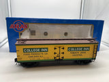 Atlas 8116-2 Steam Era Classics College Inn 40' Woodside Reefer 3 Rail O SCALE Used Excellent