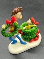 Dept 56 #4032212 The Grinch "Who is in the wreath" Rare limited Like New