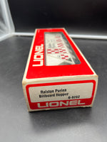 Lionel 6-9262 Ralston Purina red and white covered hopper 1975 O SCALE Used Excellent