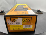 MTH Railking 30-74591 Jersey Central 40' Double Door Box Car O SCALE Like New Damaged Box