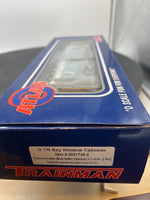 Atlas 2001746-2 Trainman Bay Window Caboose Chessie System* Blue Safety Caboose 3 Rail O SCALE NEW