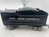 Marx tin Black steam locomotive New York central O SCALE Used Excellent No Box as is