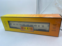MTH Railking 30-67226 California Zephyr O SCALE RailKing 60' Streamlined Coach Car NEW