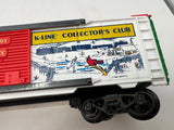 K-Line K90004 kcc CHRISTMAS BOXCAR O SCALE Like New