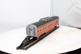 Lionel 6-7211 SOUTHERN PACIFIC DAYLIGHT Aluminum Vista Dome Car O Scale Used