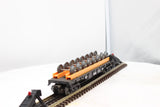 Lionel 6-16369 AMTRAK Flatcar With Wheel Load O Scale Like New