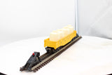 Lionel 6-9385 ALASKA GONDOLA with Canisters O Scale Used Damaged Box