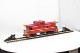 K-Line K613-1651 Lehigh Valley Railroad Extended Vision Smoking Caboose O SCALE NEW