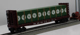 MTH Railking 30-76011 Pennsylvania PRR Flat Car - w/Bulkheads LUMBER O SCALE Used Excellent