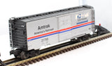 Weaver 21750 Amtrak USPS Priority Mail Car O SCALE Used Damaged Box