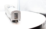 MTH 20-80002E-c Aluminum Pennsylvania Dome Observation Car O SCALE Like New