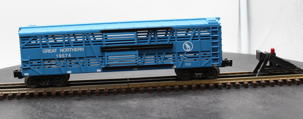 Lionel 6-19574 Great Northern Bi-level Stock Car #19574 O SCALE NEW