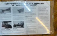 Raybestos Brake Co 100th Anniversary Model Train Set Limited Edition 2002 HO SCALE NEW