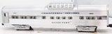 Lionel 6-19126 Calf. Zephyr "Silver Pony" Aluminum Vista Dome Car O SCALE Used