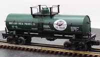 MTH Railking 30-7330 Breyers Tank Car Milk Car with scale O SCALE NEW