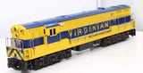 Lionel 6-8950 VIRGINIAN FM Trainmaster Diesel Locomotive O Scale Like New Damaged Box
