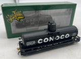 San Juan Model Co THOn3-1940-33 Conoco Tank Car CONX #33 1940 Paint - built 6-1926, black HOn3 SCALE Like New