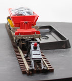 Lionel 6-16676 Chicago Burlington & Quincy Operating Coal Dump Car O SCALE Used Damaged Box