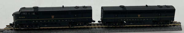 WalthersProto PROTO 920-34092 Pennsylvania Railroad F-M C-Liner A-B Set Powered #9448 & #9448B N SCALE Like New