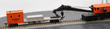 Bachmann 1438 HO Scale Amtrak Crane Car and Boom Tender Set Like New