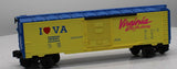 Lionel 6-19901 VIRGINIA I Love Virginia Box Car O Scale Like New