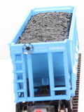 Menards 279-5287 BOSTON & MAINE 4-Bay Coal Hopper Mainline #5586 O Scale Like New