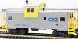 MTH Premier 20-90019F CSX Premier Extended Vision  Caboose #900242 O SCALE NEW