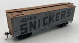 Mars Snickers Woodside Reefer Gray HO SCALE WEATHERED AS IS Used Excellent No Box