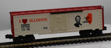Lionel 6-19933 ILLINOIS I Love Illinois Box Car O Scale Like New