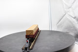 MTH Railking 30-7209 Pennsylvania Car Semi Scale Gondola & 3 crates no. 367829 O-27 Scale. O SCALE Like New
