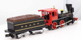 MTH 30-1120-1 W.A.R.R. 4-4-0 General Steam Engine RailKing O Scale Like New