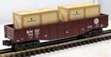 MTH 30-4220A BNSF Gondola Car W/2 Crates O SCALE Like New