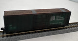 Micro-Trains Line 02500570 Stone COntainer Corp WEATHERED 50' Boxcar w kadee style couplers N SCALE WEATHERED AS IS Like New