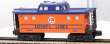 Lionel 6-9239 LIONEL LINES Illuminated Porthole Caboose Lionel Lines O Scale Like New Damaged Box