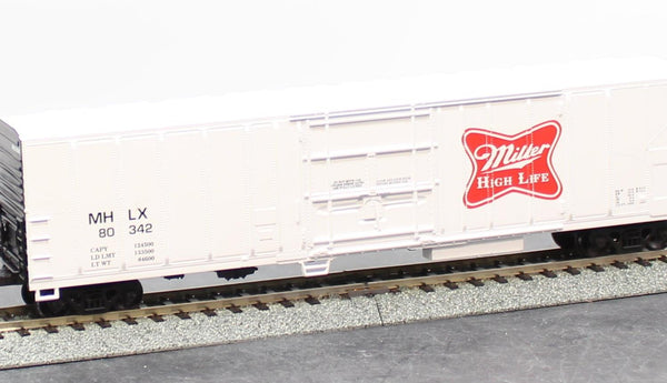 Athearn 57' Reefer Miller Brewing Company ATH9619 HO SCALE Like New