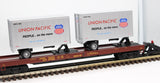 MTH Premier 20-98107 Union Pacific Flat Car O SCALE Like New